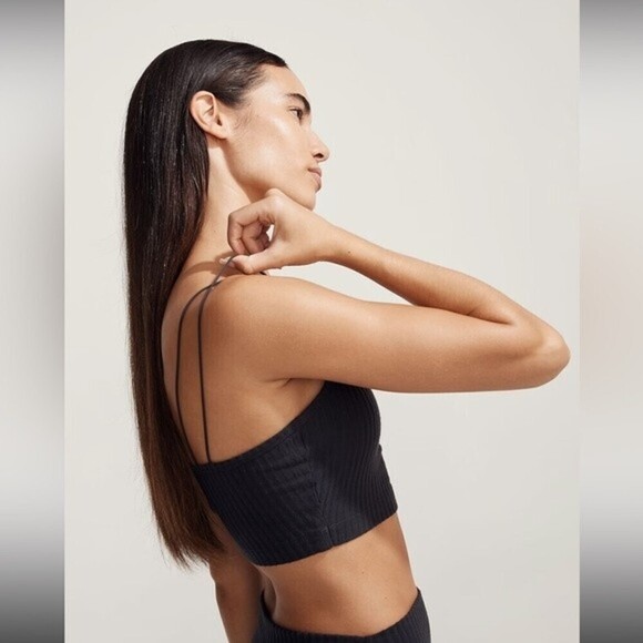 madewell MWL brushed ribbed cropped tank 2022 - Picture 2 of 10